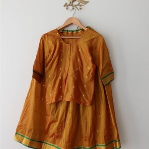 Elegant Gold Lehenga